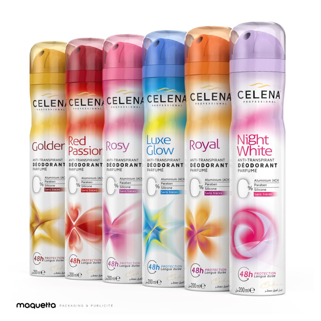 CELENA – GAMME COSMETIQUE