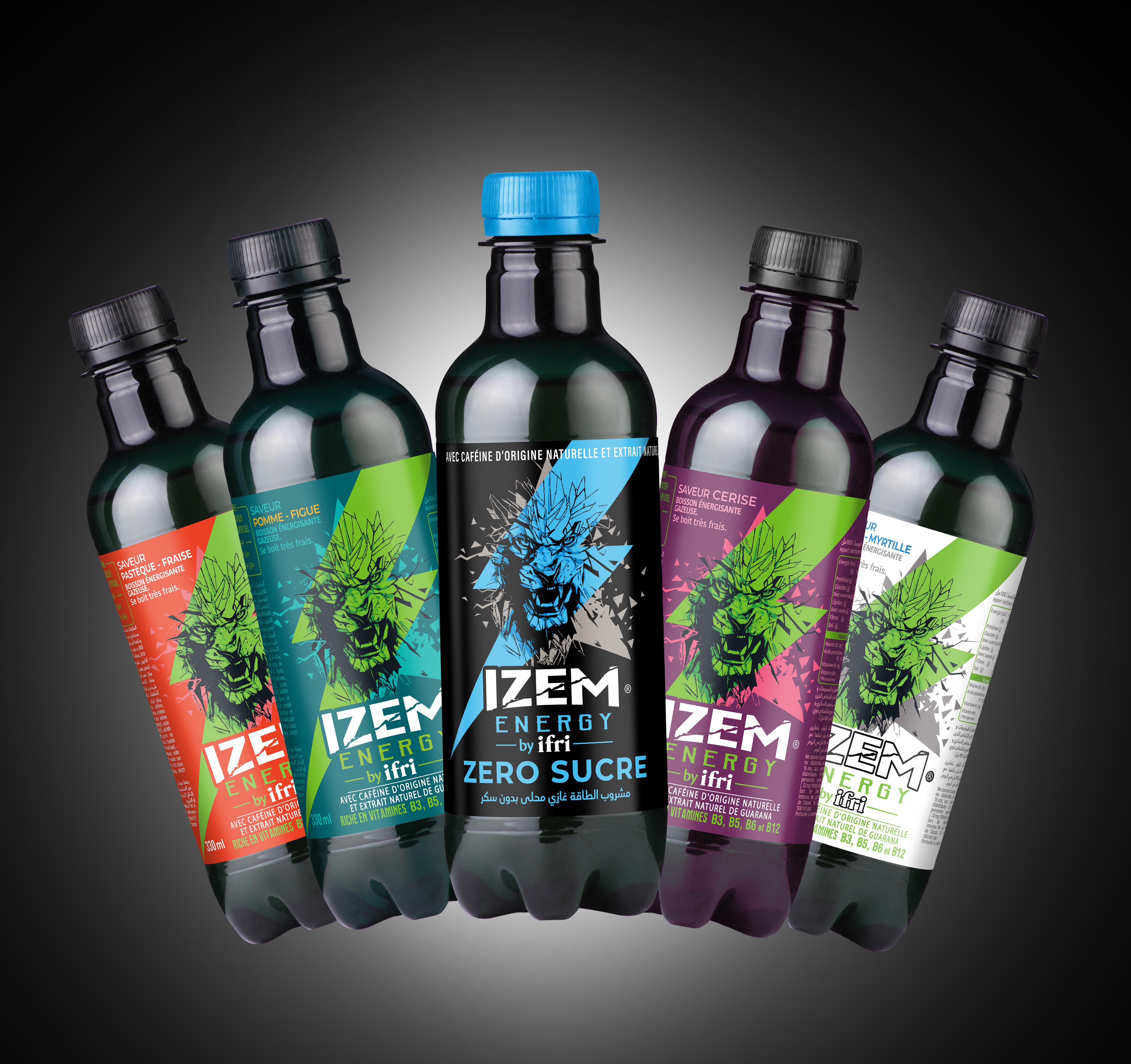 IZEM ENERGY byifri – Packaging Boisson